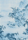Komar Blue China Non Woven Wall Mural 200x280cm 2 Panels | Yourdecoration.co.uk