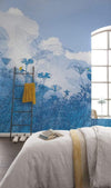 Komar Blue Sky Non Woven Wall Mural 200x250cm 2 Panels Ambiance | Yourdecoration.co.uk