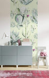Komar Cactus Green Non Woven Wall Mural 100x250cm 1 baan Ambiance | Yourdecoration.co.uk