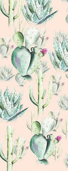Komar Cactus Rose Non Woven Wall Mural 100x250cm 1 baan | Yourdecoration.co.uk