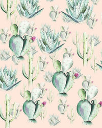 Komar Cactus Rose Non Woven Wall Mural 200x250cm 2 Panels | Yourdecoration.co.uk