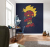 Komar Captain Marvel saves the World Non Woven Wall Mural 250x280cm 5 Panels Ambiance | Yourdecoration.co.uk