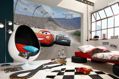 Komar Cars 3 Curve Wall Mural 368x254cm | Yourdecoration.co.uk