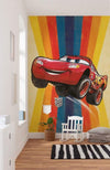 Komar Cars Jump Non Woven Wall Mural 200x280cm 4 Panels Ambiance | Yourdecoration.co.uk