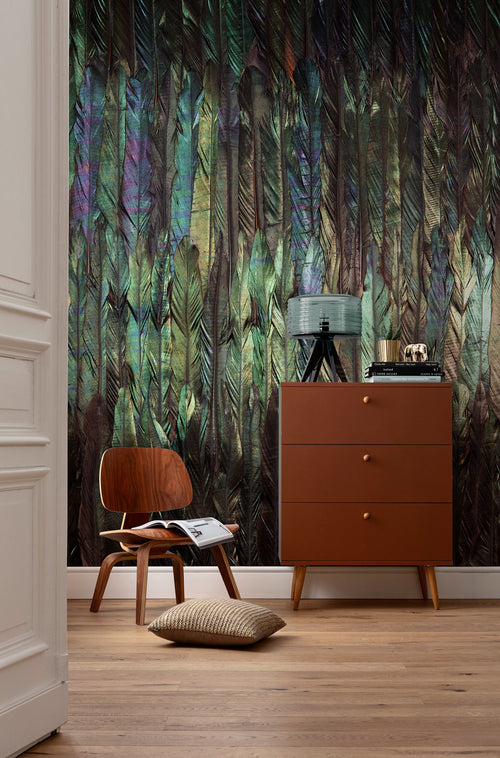Komar Dark Wings Non Woven Wall Mural 200X250cm 4 Panels Ambiance | Yourdecoration.co.uk