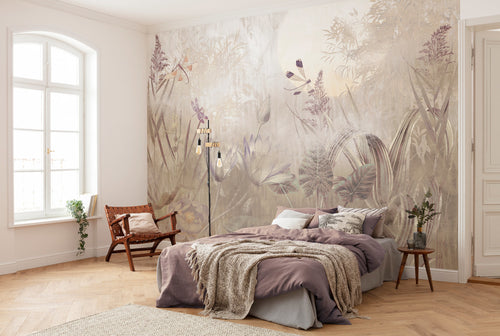 Komar Dragonfly Pond Non Woven Wall Mural 350X250cm 7 Panels Ambiance | Yourdecoration.co.uk