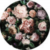 Komar Flower Couture Wall Mural 125x125cm Round | Yourdecoration.co.uk