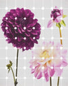 Komar Flowers and Dots Non Woven Wall Mural 200x250cm 2 Panels | Yourdecoration.co.uk