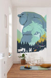 Komar Frozen Adventure Non Woven Wall Mural 150x280cm 3 Panels Ambiance | Yourdecoration.co.uk