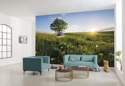 Komar Fruhling auf dem Land Non Woven Wall Mural 450x280cm 9 Panels Ambiance | Yourdecoration.co.uk