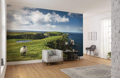 Komar Green Ireland Non Woven Wall Mural 450x280cm 9 Panels Ambiance | Yourdecoration.co.uk