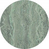 Komar Green Marble Wall Mural 125x125cm Round | Yourdecoration.co.uk