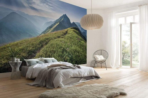 Komar Green Vein Non Woven Wall Mural 400x250cm 4 Panels Ambiance | Yourdecoration.co.uk