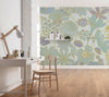 Komar Groovy Bloom Non Woven Wall Murals 300x250cm 6 panels Ambiance | Yourdecoration.co.uk