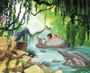 Komar Jungle Book Swimming with Baloo Wall Mural 368x254cm 8 Parts | Yourdecoration.co.uk