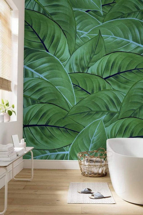 Komar Jungle Leaves Non Woven Wall Mural 200x250cm 2 Panels Ambiance | Yourdecoration.co.uk