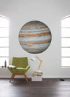 Komar Jupiter Wall Mural 125x125cm Round Ambiance | Yourdecoration.co.uk