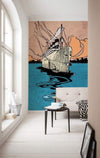 Komar La Nave Non Woven Wall Mural 200x280cm 4 Panels Ambiance | Yourdecoration.co.uk