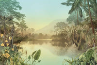 Komar Lac Tropical Non Woven Wall Mural 400x270cm 8 Panels | Yourdecoration.co.uk