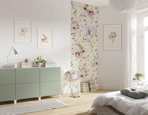 Komar Magnolia Non Woven Wall Mural 100x250cm 1 baan Ambiance | Yourdecoration.co.uk