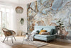 Komar Marble Non Woven Wall Mural 400x250cm 4 Panels Ambiance | Yourdecoration.co.uk