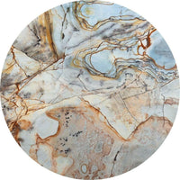 Komar Marble Sphere Wall Mural 125x125cm Round | Yourdecoration.co.uk