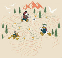 Komar Mickey Meets the Mountain Non Woven Wall Mural 300x280cm 6 Panels | Yourdecoration.co.uk