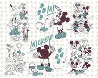 Komar Mickey and Friends Non Woven Wall Mural 350x250cm 7 Panels | Yourdecoration.co.uk