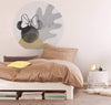 Komar Minnie Loop Art Self Adhesive Wall Mural 125x125cm Round Ambiance | Yourdecoration.co.uk
