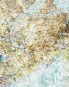 Komar Mix Map Non Woven Wall Mural 200x250cm 2 Panels | Yourdecoration.co.uk