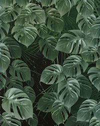 Komar Monstera on Marble Non Woven Wall Mural 200x250cm 2 Panels | Yourdecoration.co.uk