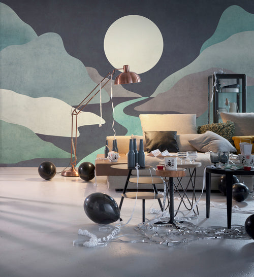 Komar Moonlight Monumental Non Woven Wall Murals 400x250cm 4 panels Ambiance | Yourdecoration.co.uk