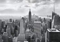 Komar NYC Black and White Wall Mural 368x254cm | Yourdecoration.co.uk