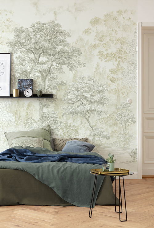 Komar Noble Trees Non Woven Wall Murals 200x250cm 4 panels Ambiance | Yourdecoration.co.uk