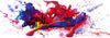 Komar Non Woven Wall Mural 4 4123 Spider Man Graffiti Art | Yourdecoration.co.uk