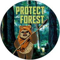 Komar Non Woven Wall Mural Dd1 015 Star Wars Protect The Forest | Yourdecoration.co.uk