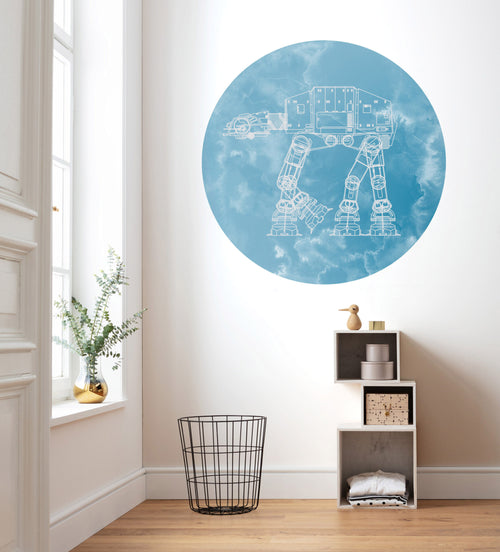 Komar Non Woven Wall Mural Dd1 025 Star Wars At At Interieur | Yourdecoration.co.uk
