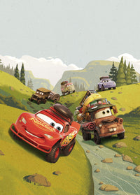 Komar Non Woven Wall Mural Iadx4 034 Cars Camping | Yourdecoration.co.uk