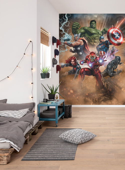 Komar Non Woven Wall Mural Iadx4 079 Avengers Superpower Interieur | Yourdecoration.co.uk
