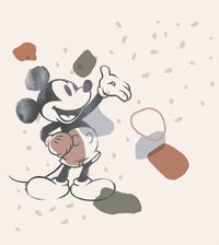 Komar Non Woven Wall Mural Iadx5 045 Mickey Organic Shapes | Yourdecoration.co.uk