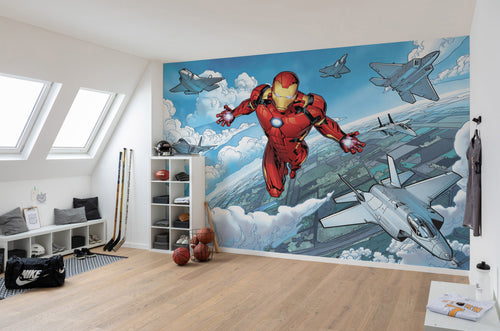 Komar Non Woven Wall Mural Iadx8 062 Iron Man Flight Interieur | Yourdecoration.co.uk