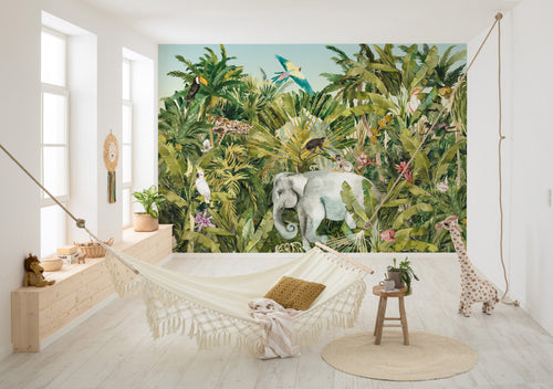 Komar Non Woven Wall Mural Iax8 0002 Jungle Expedition Interieur | Yourdecoration.co.uk