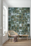 Komar Non Woven Wall Mural Inx4 045 Palm Puzzle Interieur | Yourdecoration.co.uk