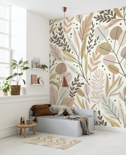 Komar Non Woven Wall Mural Inx4 070 Twigs Interieur | Yourdecoration.co.uk