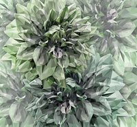 Komar Non Woven Wall Mural Inx6 036 Emerald Flowers | Yourdecoration.co.uk