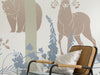 Komar Non Woven Wall Mural Inx8 065 Forest Animals Detail | Yourdecoration.co.uk