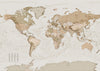 Komar Non Woven Wall Mural X7 1015 Earth Map | Yourdecoration.co.uk
