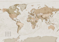 Komar Non Woven Wall Mural X7 1015 Earth Map | Yourdecoration.co.uk