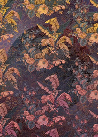 Komar Orient Violet Non Woven Wall Mural 200x270cm 4 Panels | Yourdecoration.co.uk