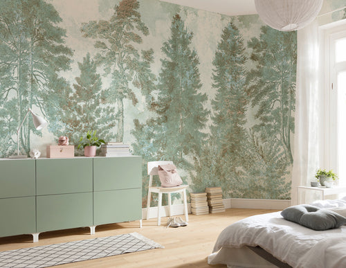 Komar Pale Panoramic Non Woven Wall Murals 400x250cm 4 panels Ambiance | Yourdecoration.co.uk